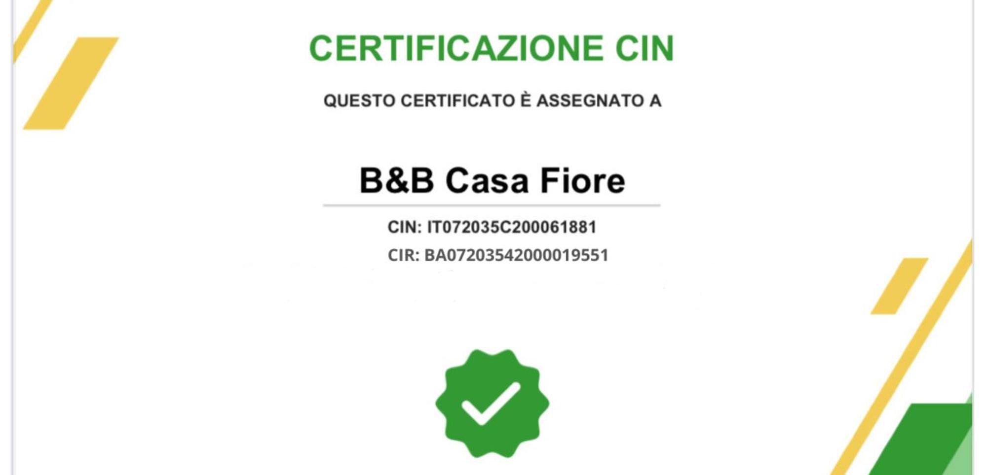 B&B Casa Fiore Polignano a Mare Eksteriør bilde